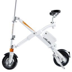 airwheel爱尔威 e6折叠电动车 智能滑板车 电动自行车 代步车 白色智能自行车产品图片5素材 it168智能自行车图片大全